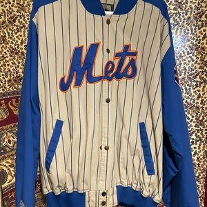 vintage cooperstown mets bomber jacket